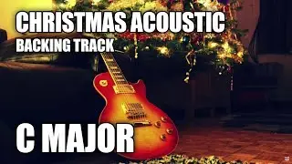 Christmas Acoustic Pop Guitar Backing Track In C Major