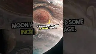 Juno's Incredible Close Up of Volcanic Moon 🌋🚀 #solarsystem #jupiter #moon#planets #volcano #science