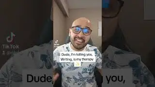 Writing is my Therapy #funny #authortube #author #writer #book #bookreader #bookwriter #booktube