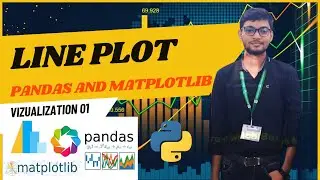 Line Plot | Data Visualization | Pandas & matplotlib | Python | Data analysis | CoderAnt2