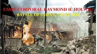 Ep 24: USMC Marine Corps Corporal Raymond H. Holwig, WWII Battle of Saipan / Recon Jack