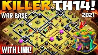 th14 war base with link || th14 clan war league base || th14 base