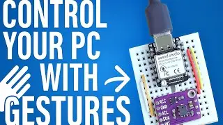 Gesture gadget for PC | Xiao ESP32S3 + Gesture Sensor