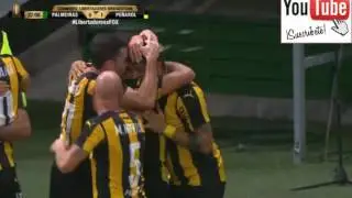 Gol Arias   Palmeiras vs Pe&ntilde;arol   Conmebol Libertadores 2017