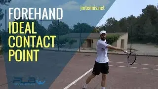 Tennis Forehand - Ideal Contact Point I JM Tennis - Online Tennis Training Programs