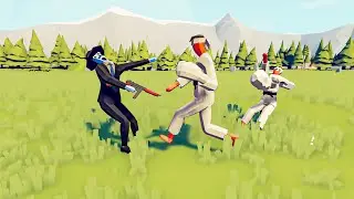 KICKBOXERS VS MODERN UNITS -TOTALLY ACCURATE BATTLE SIMULATOR | TABS