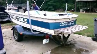 351w v8 Ski Nautique Start, Idle, Rev, NASTY!
