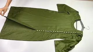 Боковые разрезы, открытые курти / дизайн с боковыми разрезами Курти. Раскрой и пошив / уникальный...
