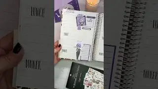 The Nightmare Before Christmas Daily Planner Layout #decorativeplanning