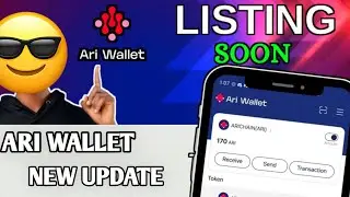 Ari Wallet Listing Date // Ari Wallet New Update Today Bangla // Ari Wallet Listing Prices