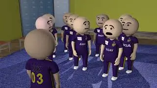 KKR vs RCB  RETAIN comedy video mp.4 cartoon comedy scenes