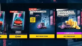 Asphalt Legends Unite - DS9 Syndicate Coin Relay Packs - 250,000 Syndicate Coins = 6,000 Tokens 🥰