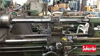 Usinage d&rsquo;un arbre de rotor pour moteur &eacute;lectrique en acier.