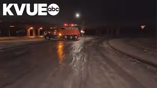 Icy conditions cause issues on Central Texas roads