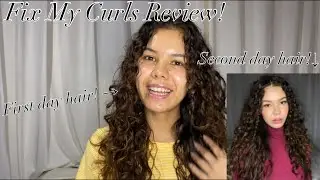 Fix My Curls Curly Hair Routine and Review | Aunadine Phanbuh | Shillong, Meghalaya.