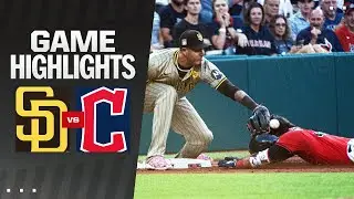 Padres vs. Guardians Game Highlights (7/20/24) | MLB Highlights