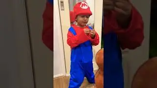 Yahya the Mario. #costume#fun#mom #syney🦘#australia🌎🦘🌧️