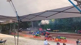 Cummins 1800 Oliver sled pull 7000 lb 12 mph