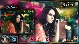 Photoshop cc Tutorial: How to edit indoor portrait 💃🏃