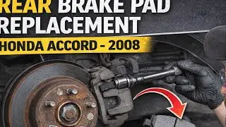 Замена задних тормозных колодок и дисков на Honda Accord 2008 года | Пошаговая инструкция своими ...