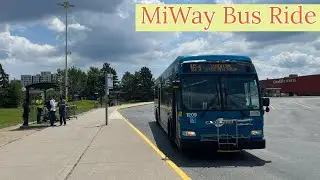 Mississauga MiWay 46 Tenth Line Bus Ride - Full Route Southbound 7/8/2024