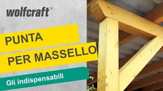 Forare il legno massello con la punta elicoidale |wolfcraft