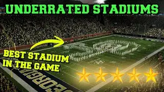 Top 10 MOST UNDERRATED Stadiums in CFB26
