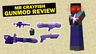 The BEST GUN MOD in Minecraft  - ( MrCrayFish Gun Mod )