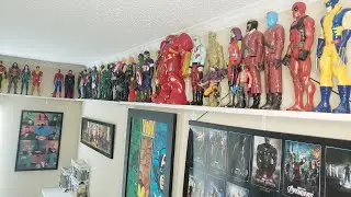 Titan hero series collection. DC universe 12in action figures. Star wars 12in action figures. Marvel