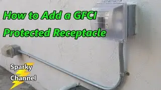 How to Add a GFCI Protected Receptacle