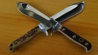 Puma White Hunter vs Schlieper Guide Knife Solingen Klassiker Jagdmesser Auto Outdoor Bushcraft
