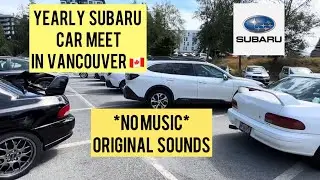 Subaru car show / car meet - sport and off-road Subies 🚙 🚗 WRX VB and VA, and STIs