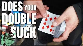 how to iMPROVE your DOUBLE LIFT /TURNOVER big time sleight of hand card magic trick TUTORiAL