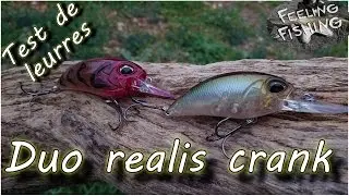 Test de leurres (brochet , perche) :  Duo realis crank