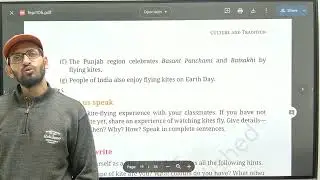 Class 6th English Literature Unit-5 The Kites Question Discussion.