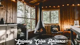 COZIEST CABIN EVER!!! Cozy Cabin Ambience - 10 Hours for Sleeping, Reading, Relaxation