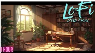 Lofi for Deep Work & Flow State - Calm LoFi Creative Space | 1 Hour Study Music