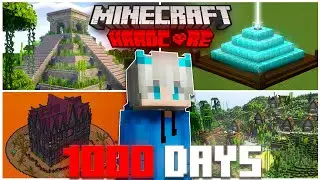 I Survived 1000 Days in Minecraft Hardcore [Hindi]