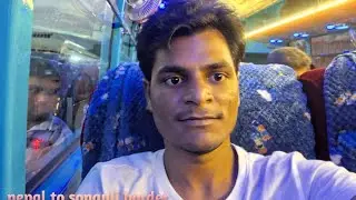 Nepal 🇳🇵 to Sonauli Border🇮🇳 Luxury Bus Journey | Tikat Price & Bus Tour 