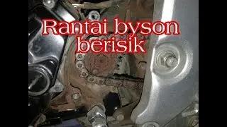 Rantai yamaha byson kretek kretek #yamahabyson