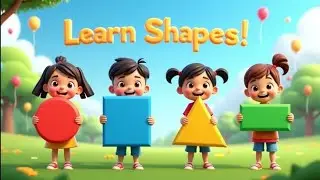 Shapes Around Us &ndash; Learn Shapes with Fun Cartoon Song for Kids | Nursery Rhymes