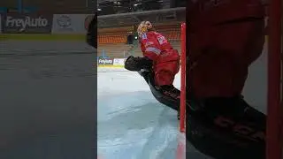 Don&rsquo;t try this at home 😂 #hockey #hockeygoalie #nhl #goalietraining #goalie
