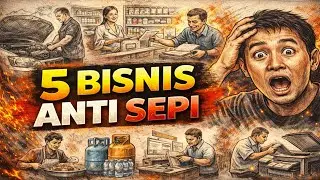 5 BISNIS TAHAN SEPI NOMOR 3 SERING DIREMEHKAN‼️
