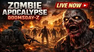 🔥 ZOMBIE APOCALYPSE: DOOMSDAY-Z LIVE 🔥 | Survive the Undead | Non-Stop Action