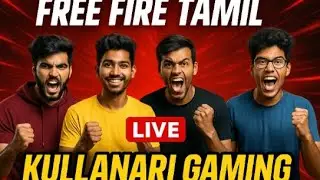 Team Code entry open! Battle on Free Fire Tamil Live with squad fun and Kullanari Gaming!