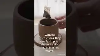 What if I told you the tea bag was invented by a simple mistake #hiddenhistory #history #inventions