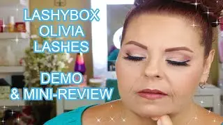 LASHY BOX OLIVIA LASHES - DEMO & REVIEW l Sherri Ward