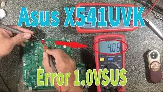Asus X541UVK Error 1 0VSUS