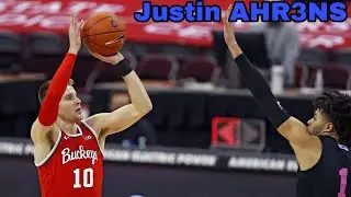 Justin Ahrens 2021-2022 highlights | Ohio State SF | Regular Season highlights