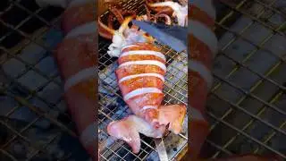 Street Food Squid Magic 🦑 #seafood #shorts
